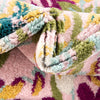 Garden Oasis Collection Area Rug -  Haven Round Pink  lifestyle 6