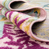 Garden Oasis Collection Area Rug -  Haven Round Pink  lifestyle 11