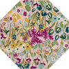 Garden Oasis Collection Area Rug -  Haven Octagon Pink Main