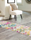 Garden Oasis Collection Area Rug -  Haven Runner Pink  lifestyle 2