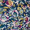 Garden Oasis Collection Area Rug -  Dell Square Navy Blue  lifestyle 40