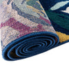 Garden Oasis Collection Area Rug -  Dell Oval Navy Blue  lifestyle 8