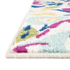 Garden Oasis Collection Area Rug -  Dell Octagon White  lifestyle 5