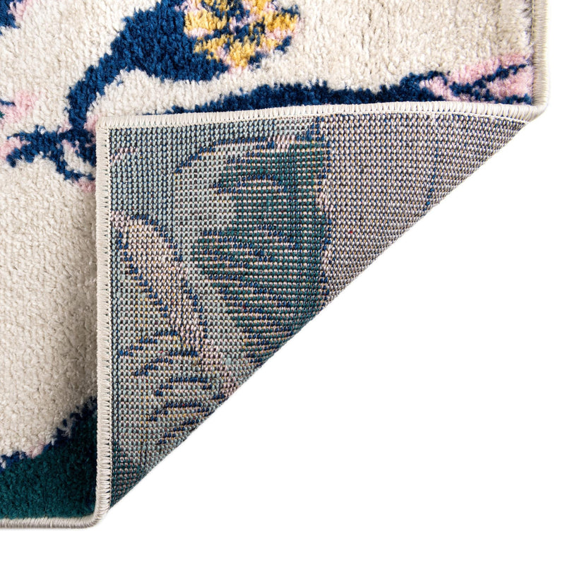 Garden Oasis Collection Area Rug -  Orchard Runner White  lifestyle 7