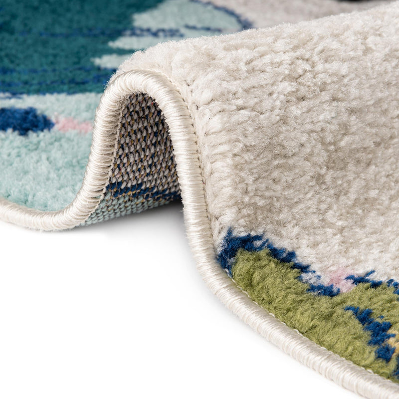 Garden Oasis Collection Area Rug -  Orchard Runner White  lifestyle 8