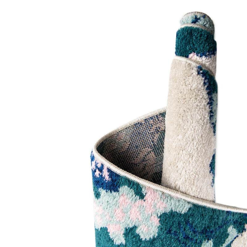 Garden Oasis Collection Area Rug -  Orchard Runner White  lifestyle 9