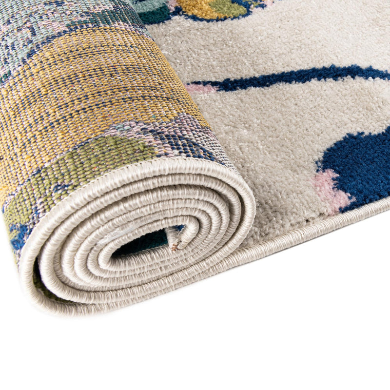 Garden Oasis Collection Area Rug -  Orchard Runner White  lifestyle 10