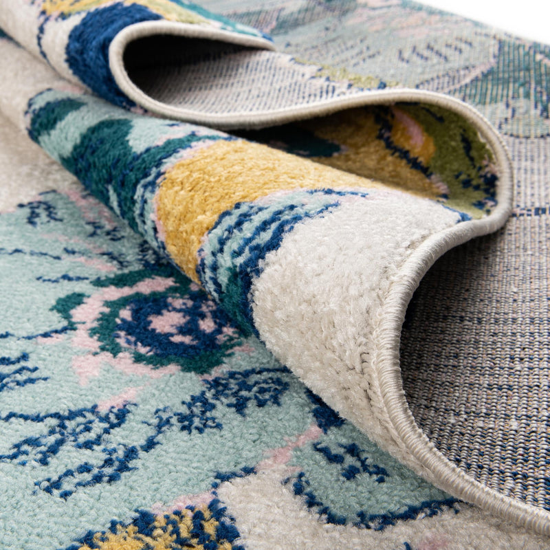 Garden Oasis Collection Area Rug -  Orchard Runner White  lifestyle 11