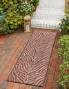 Jungle Expedition Collection Area Rug -  Savannah Runner Rust Red  lifestyle 66