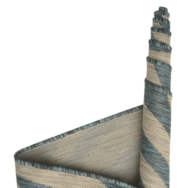 Jungle Expedition Collection Area Rug -  Savannah Square Teal  lifestyle 9