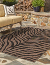 Jungle Expedition Collection Area Rug -  Savannah Rectangle Natural  lifestyle 14