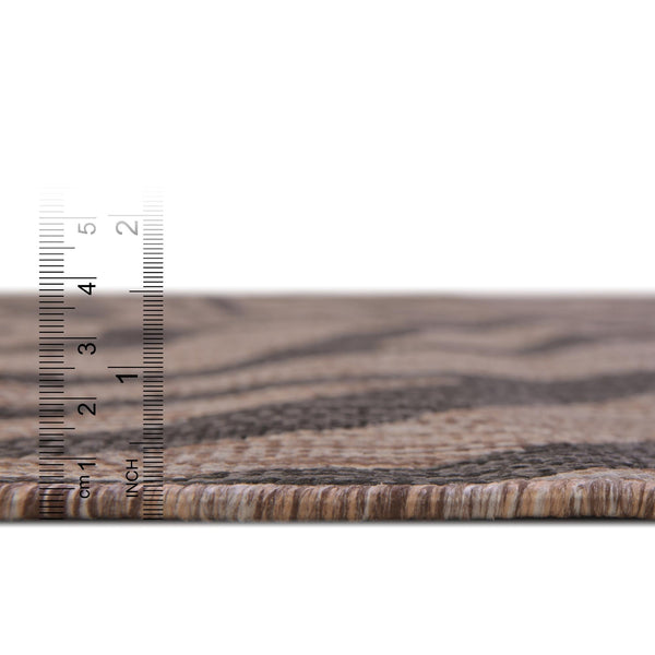 Jungle Expedition Collection Area Rug -  Savannah Rectangle Natural  lifestyle 18