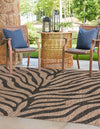 Jungle Expedition Collection Area Rug -  Savannah Square Natural  lifestyle 87