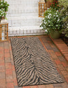 Jungle Expedition Collection Area Rug -  Savannah Runner Natural  lifestyle 88