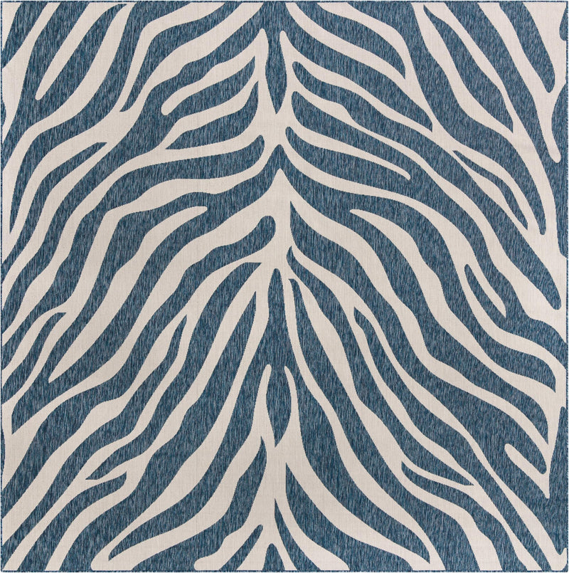 Savannah Escape Collection Area Rug -  Savannah Square Blue  lifestyle 92