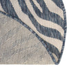 Jungle Expedition Collection Area Rug -  Savannah Round Blue  lifestyle 7