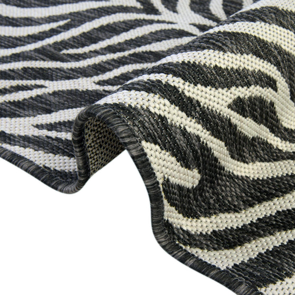 Jungle Expedition Collection Area Rug -  Savannah Rectangle White  lifestyle 36
