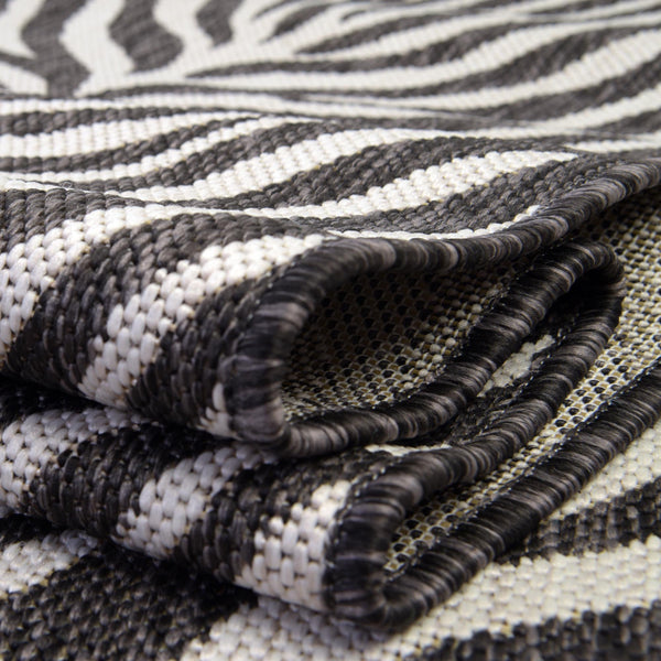 Jungle Expedition Collection Area Rug -  Savannah Rectangle White  lifestyle 45
