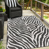 Jungle Expedition Collection Area Rug -  Savannah Rectangle White  lifestyle 49