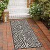 Jungle Expedition Collection Area Rug -  Savannah Runner White  lifestyle 166