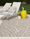 Jungle Expedition Collection Area Rug -  Savannah Rectangle Gray  lifestyle 16
