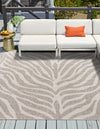 Jungle Expedition Collection Area Rug -  Savannah Square Gray  lifestyle 76