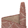Garden Lattice Oasis Collection Area Rug -  Pavilion (Rust Red) Rectangle Rust Red  lifestyle 18