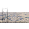 Garden Lattice Oasis Collection Area Rug -  Pavilion (Gray Blue) Rectangle Gray Blue  lifestyle 12