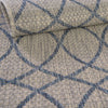 Garden Lattice Oasis Collection Area Rug -  Pavilion (Gray Blue) Rectangle Gray Blue  lifestyle 13