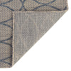 Garden Lattice Oasis Collection Area Rug -  Pavilion (Gray Blue) Rectangle Gray Blue  lifestyle 16