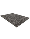 Savannah Pergola Collection Area Rug -  Pavilion (Charcoal) Rectangle Charcoal  lifestyle 3