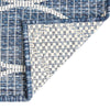 Garden Lattice Oasis Collection Area Rug -  Pavilion (Blue) Rectangle Blue  lifestyle 16