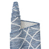 Garden Lattice Oasis Collection Area Rug -  Pavilion (Blue) Rectangle Blue  lifestyle 18