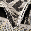 Seaside Blooms Collection Area Rug - Verdure (Charcoal Ivory) Runner Charcoal Ivory  lifestyle 27