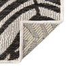 Seaside Blooms Collection Area Rug - Verdure (Charcoal Ivory) Runner Charcoal Ivory  lifestyle 28