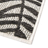 Garden Terrace Escape Collection Area Rug - Verdure (Charcoal Ivory) Runner Charcoal Ivory  lifestyle 5