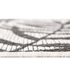 Garden Terrace Escape Collection Area Rug - Verdure (Charcoal Ivory) Round Charcoal Ivory  lifestyle 3