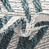 Seaside Blooms Collection Area Rug - Verdure (Teal Ivory) Rectangle Teal Ivory  lifestyle 21