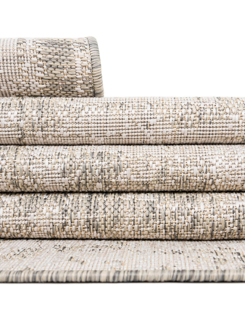 Urban Terrace Collection Area Rug -  Tribeca Rectangle Gray  lifestyle 54