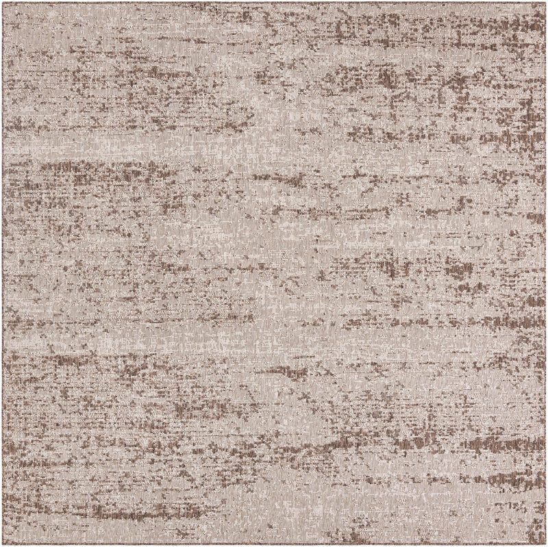 Urban Terrace Collection Area Rug -  Tribeca Square Brown  lifestyle 91