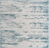 Urban Terrace Collection Area Rug -  Tribeca Square Teal  lifestyle 99