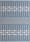Savannah Pergola Collection Area Rug -  Veranda Rectangle Blue  lifestyle 4