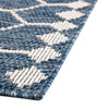 Garden Lattice Oasis Collection Area Rug -  Veranda Rectangle Blue  lifestyle 76