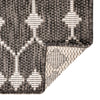 Garden Lattice Oasis Collection Area Rug -  Veranda Rectangle Charcoal  lifestyle 87