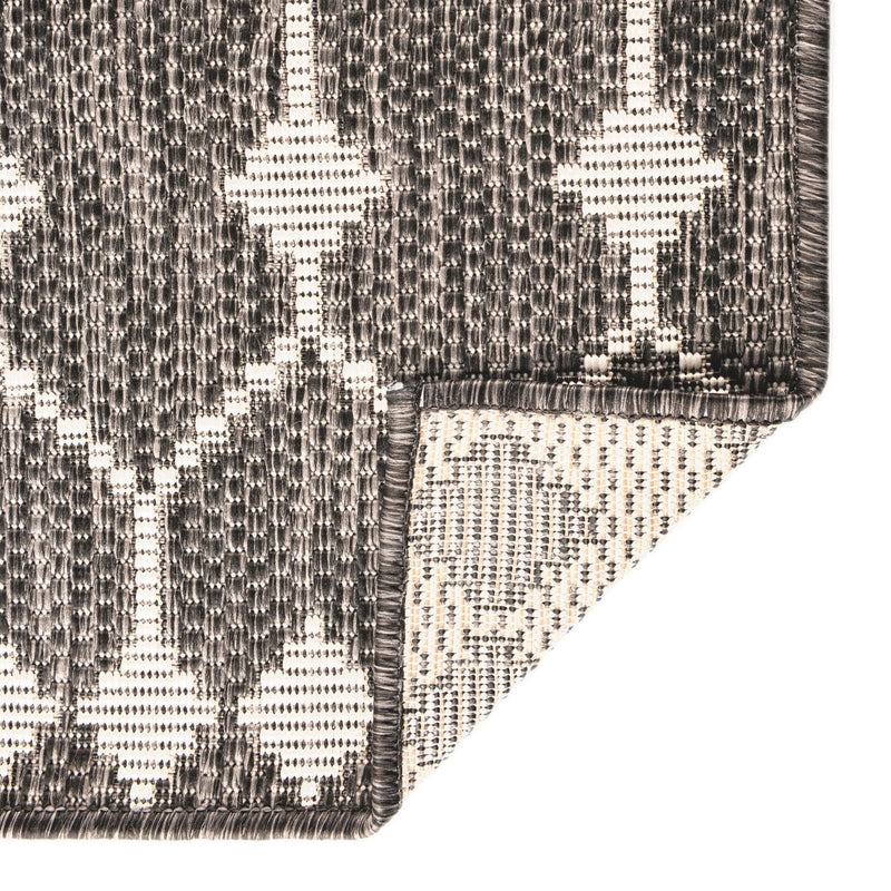 Savannah Pergola Collection Area Rug -  Veranda Rectangle Charcoal Gray  lifestyle 15