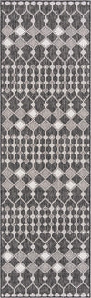 Savannah Pergola Collection Area Rug -  Veranda Runner Charcoal Gray  lifestyle 96