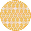 Savannah Pergola Collection Area Rug -  Veranda Round Yellow  lifestyle 104