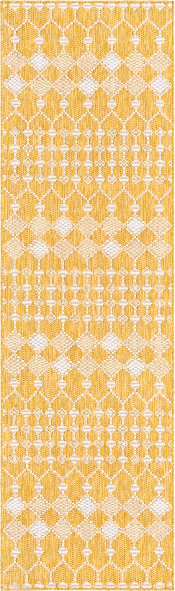 Savannah Pergola Collection Area Rug -  Veranda Runner Yellow  lifestyle 105