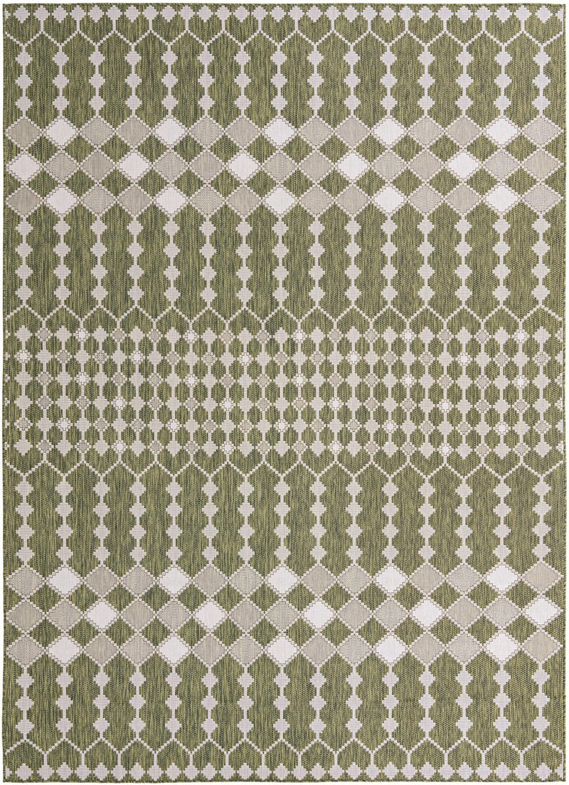 Savannah Pergola Collection Area Rug -  Veranda Rectangle Green  lifestyle 6
