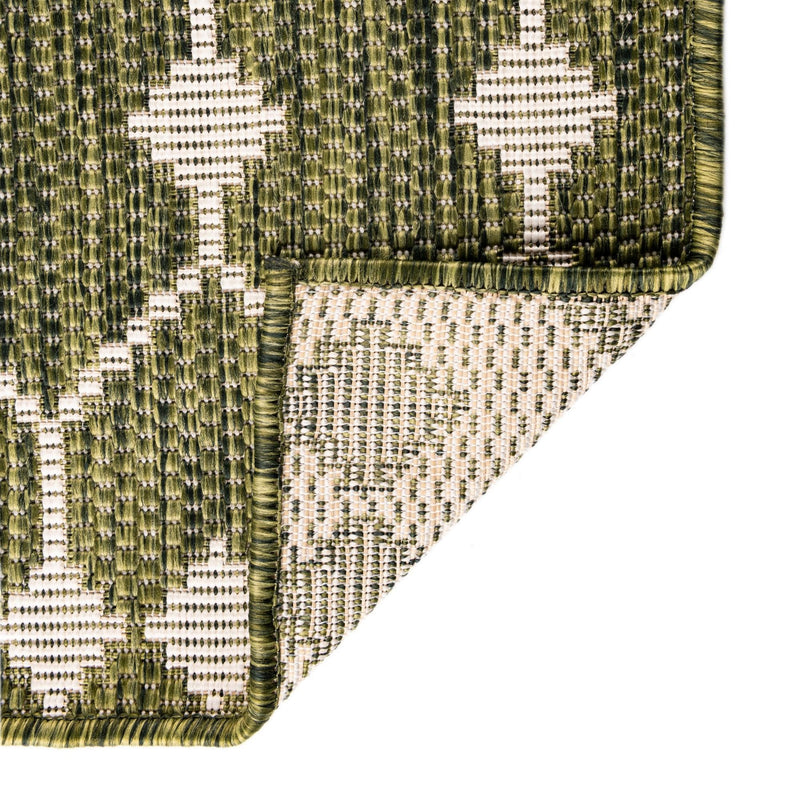 Savannah Pergola Collection Area Rug -  Veranda Rectangle Green  lifestyle 16
